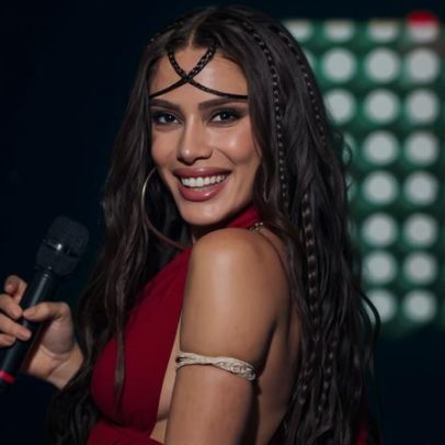 Anitta e Dilsinho comandam Arena Brasileira em dia de jogo da Seleção