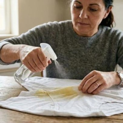 Ingrediente secreto considerado ouro para remover manchas de desodorante