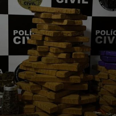 Operação apreende quase 100 kg de droga destinada ao São João de Campina Grande
