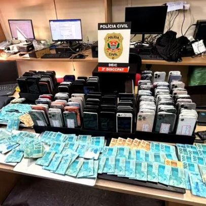 Polícia desarticula centro de receptação de celulares em SP, revela sofisticação