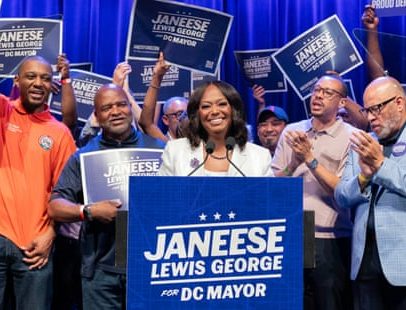 Janeese Lewis George será a próxima prefeita de Washington, DC