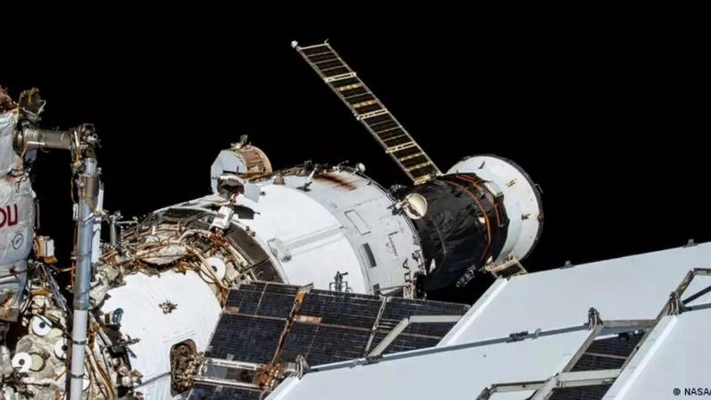 Segmento russo da Estação Espacial Internacional, em 2020