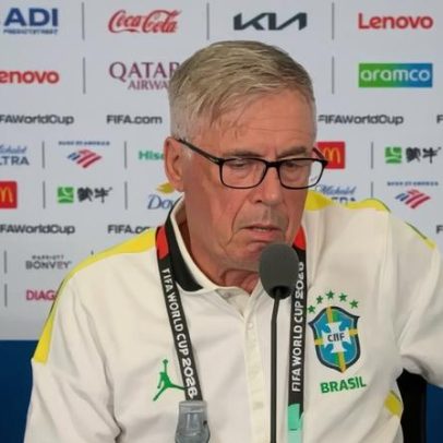 Ancelotti promete Brasil mais equilibrado diante do Haiti