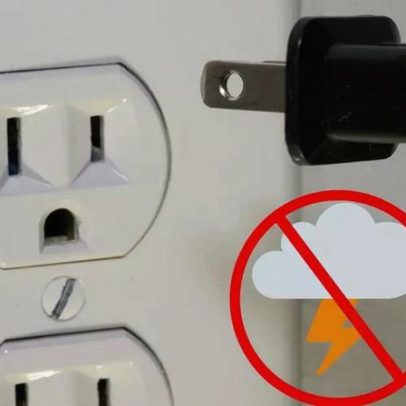 Especialistas recomendam desligar aparelhos da tomada durante tempestades