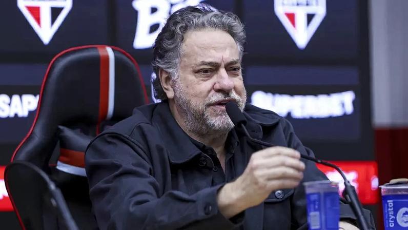 Julio Casares, presidente do São Paulo