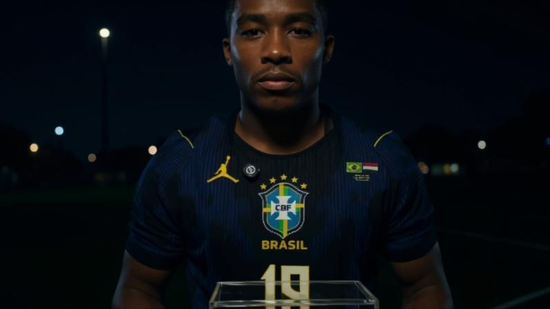 Endrick louva a Deus após prêmio em amistoso da Seleção