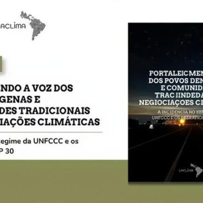 LACLIMA divulga relatório sobre povos indígenas após COP30