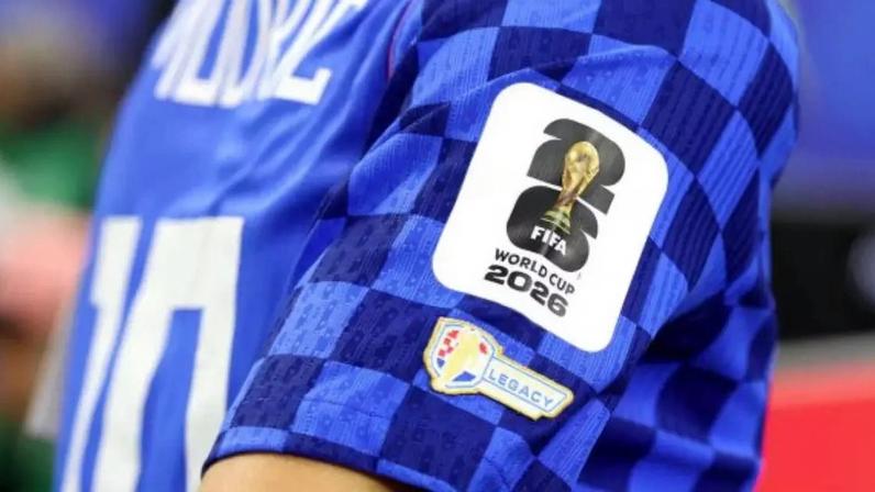 Modric, da Croácia, foi um dos que usou o patch