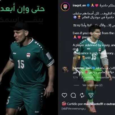 Fotógrafo da seleção iraquiana é barrado pelos EUA antes da Copa