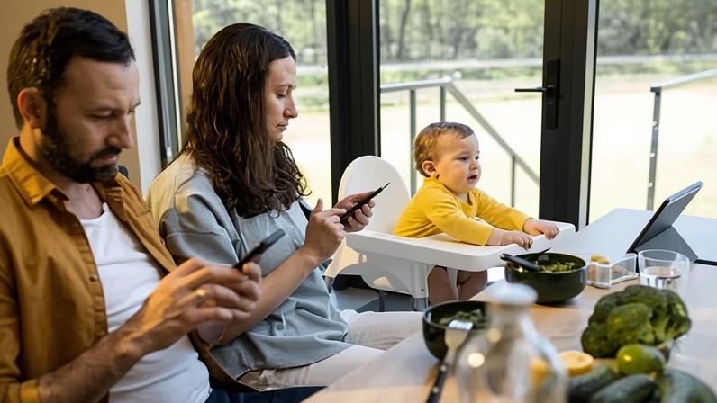 Research showed that parents’ screen use could negatively affect their interactions with their children.