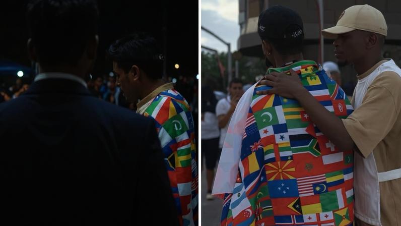 Missionário Gustavo Emanuel compartilha o Evangelho em ações de rua. (Foto: Instagram/@gustavoemanueloficial)