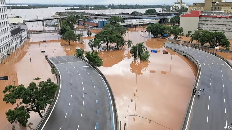 Chuva extrema no Rio Grande do Sul em 2024, provocada por sobreposição de eventos climáticos, incluindo El Niño