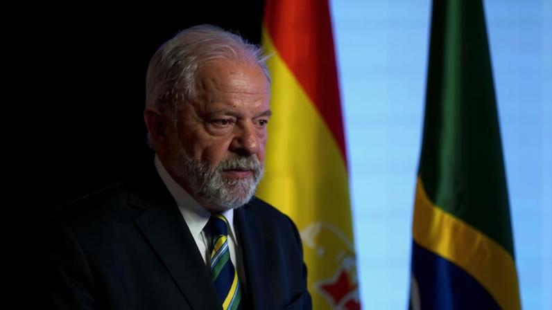Presidente Luiz Inácio Lula da Silva — Foto: Manu Fernandez/AP