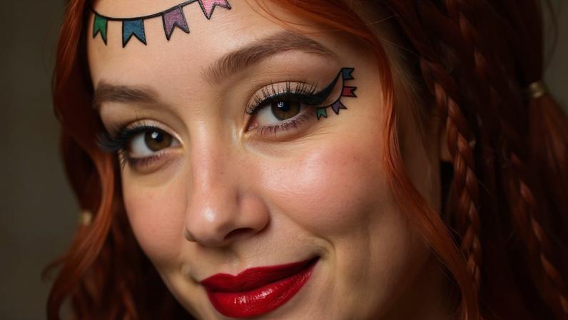 Maquiagem de festa junina seguem tendências de beleza