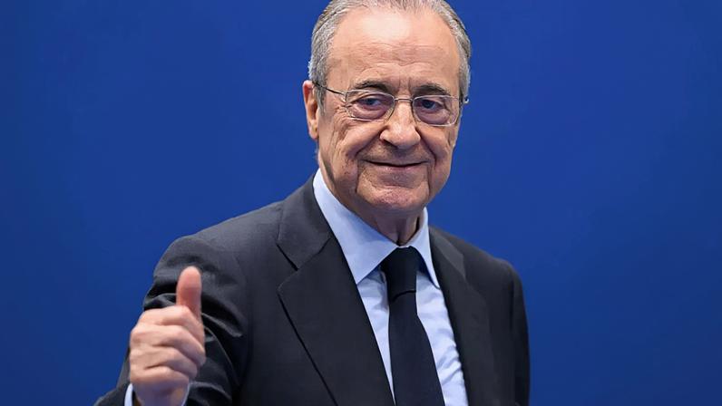 Entrevista coletiva do presidente do Real Madrid –