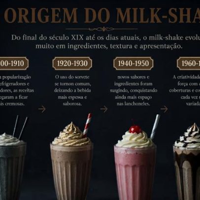 Milk-shake: da receita clássica às versões gourmet que conquistam pelo sabor