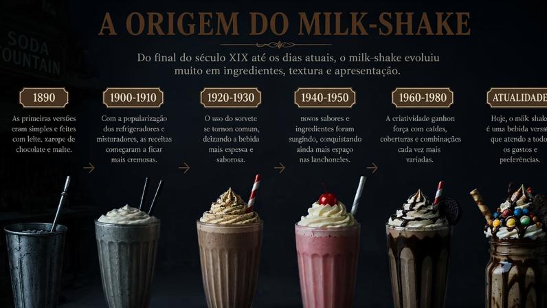 Milk-shake: da receita clássica às versões gourmet que conquistam pelo sabor