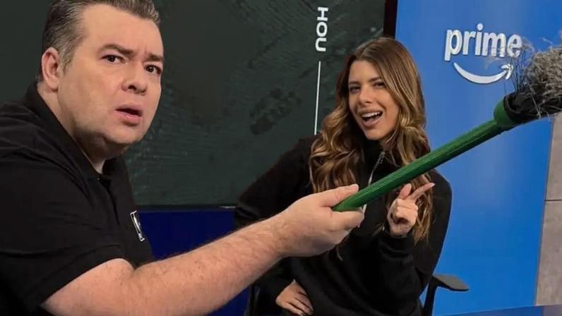 Polêmica na Amazon! Rômulo Mendonça é afastado da final da NBA após deboche contra Alana Ambrósio: 'Não toleramos'.