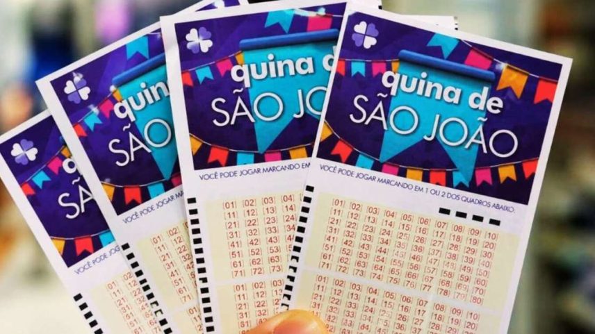Quina de São João premia com R$ 260 milhões no domingo (28).