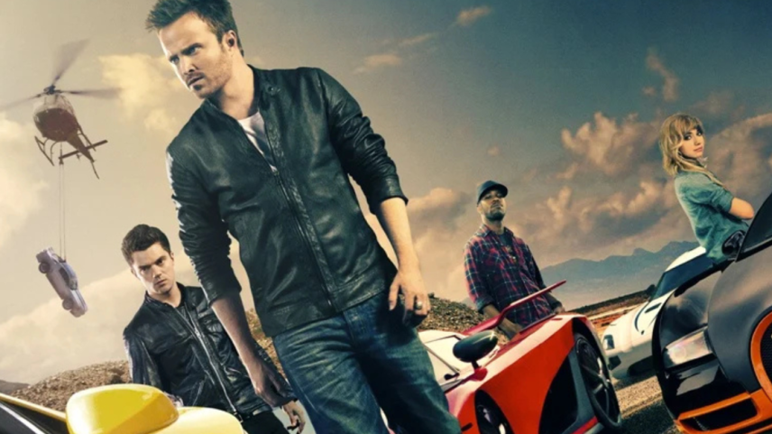 Aaron Paul interpreta Tobey Marshall, piloto que busca provar sua inocência em