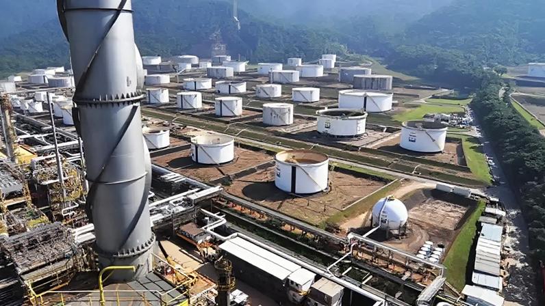 Refinaria Presidente Bernardes, em Cubatão: combustíveis verdes