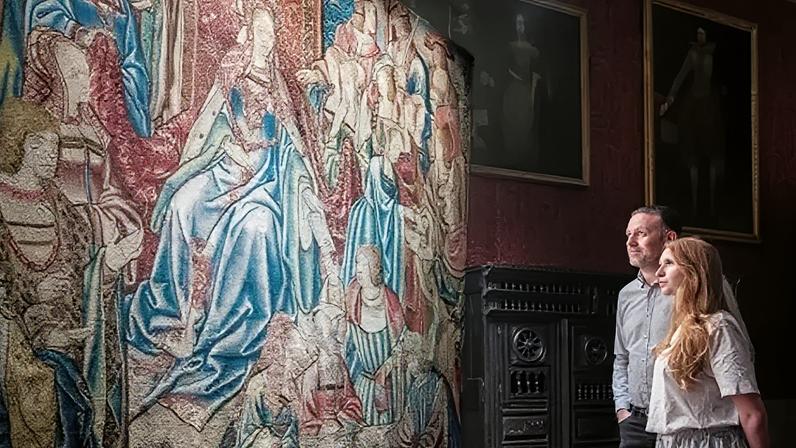 Tapeçaria Tudor perdida retorna para casa após 100 anos