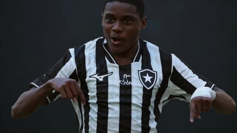 Felipe Januário vai para o abraço após marcar lindo gol no Nilton Santos –