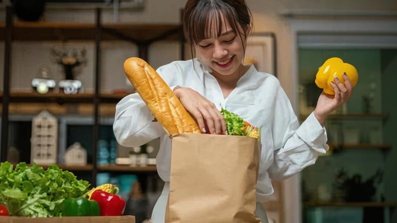 Expensive groceries are good, apparently.