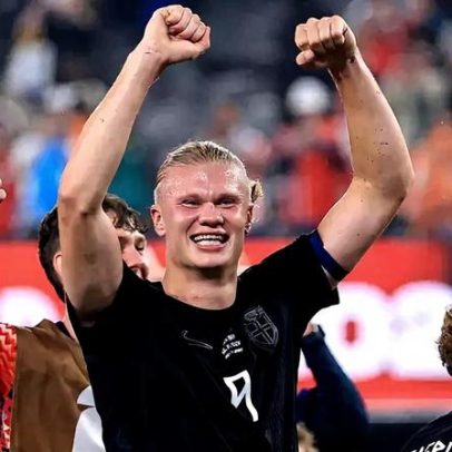 Haaland quebra recorde da Noruega em Copas do Mundo após gols contra Senegal
