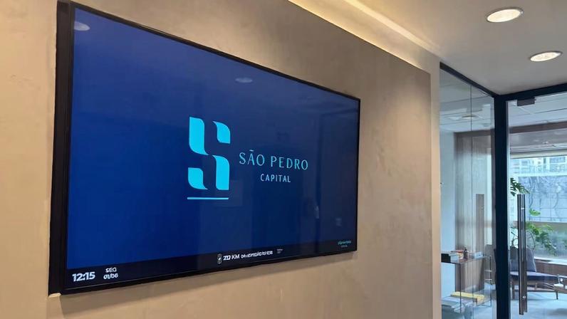 Escritório da gestora São Pedro Capital, em São Paulo