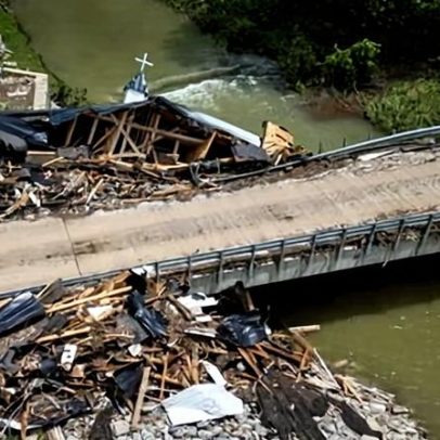 Mulher no Tennessee morre ao tentar salvar o filho das enchentes