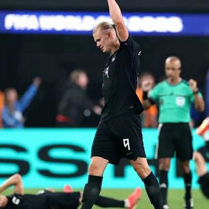 Haaland atinge marca histórica em sua primeira Copa do Mundo