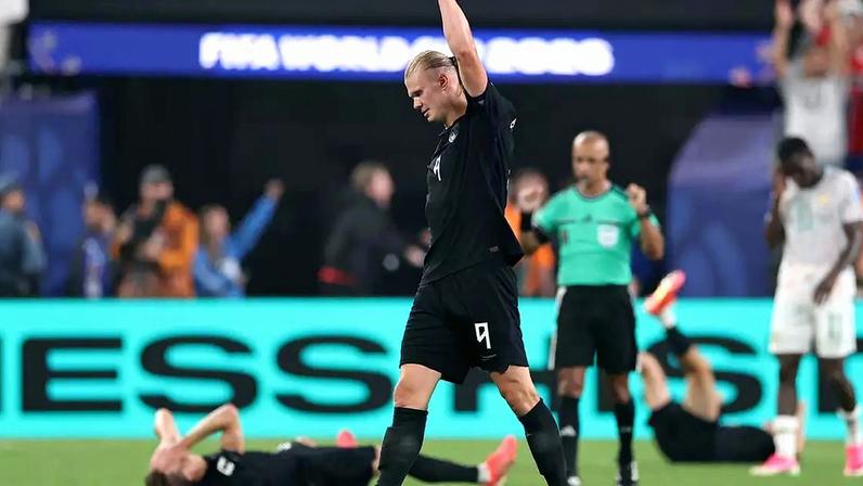 Gols de Haaland ajudaram a Noruega a se classificar antecipadamente à fase de mata-mata da Copa do Mundo –