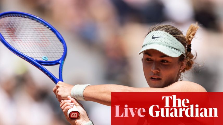 Anna Kalinskaya is aiming to reach her first grand slam semi-final.