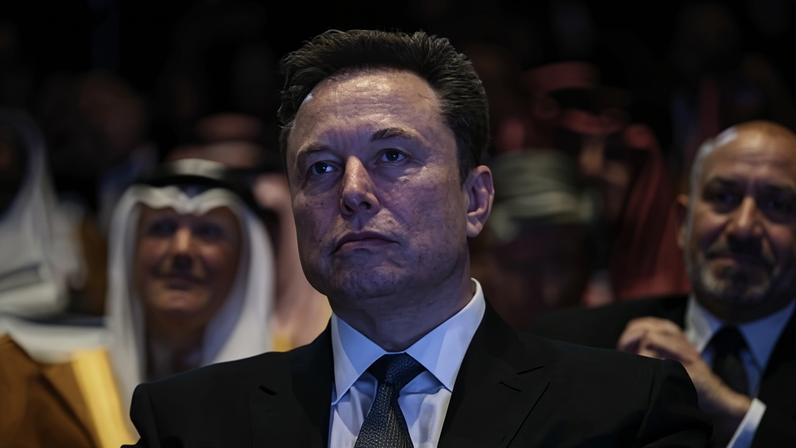 Elon Musk at Kennedy Center in Washington last year.
