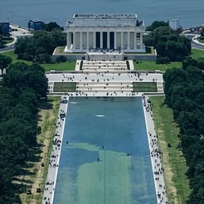 Trump admite problemas na piscina refletora reforma de US$14 mi, culpa vandalismo