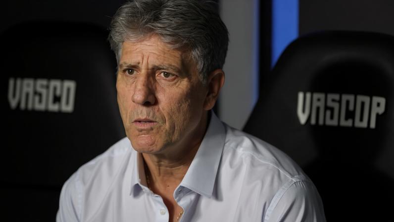 Renato Gaúcho é desligado do Vasco após 107 dias no comando