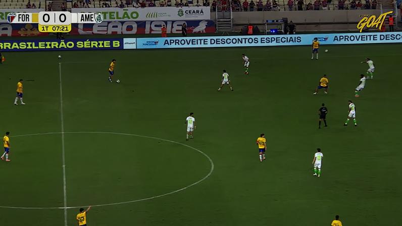 América Mineiro vence Fortaleza por 3 a 0 na Série B