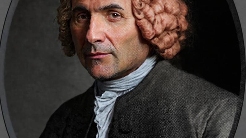 Retrato do filósofo Jean-Jacques Rousseau, autor da obra 'Do Contrato Social', que traz frases marcantes em diversas áreas das ciências humanas.