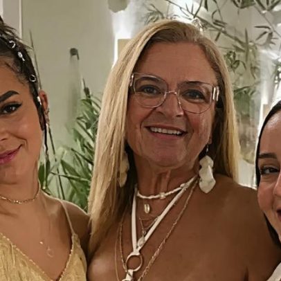 Mel Maia ganha diamante feito com cinzas da mãe para homenagem
