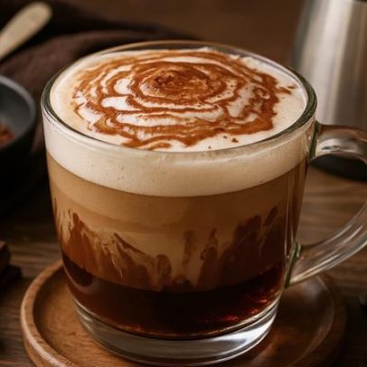 Mocaccino une café e chocolate em experiência cremosa