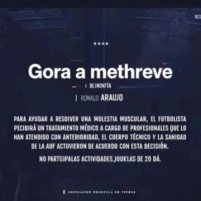 Irmão de zagueiro uruguaio agradece por lesões de jogadores em recado a Bielsa
