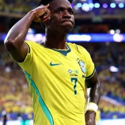 Vini Jr. brilha e Brasil avança em primeiro; Neymar retorna
