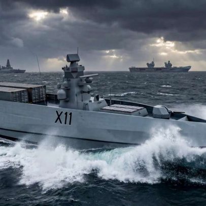 Reino Unido avalia marinha híbrida com proposta autônoma da Navantia LASV75