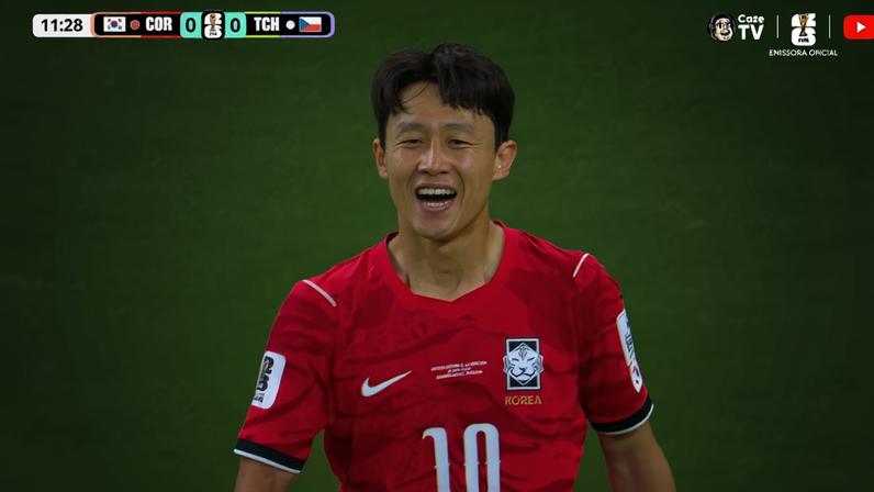 Lee Jae-Sung. (Foto: Reprodução/YouTube/CazéTV).