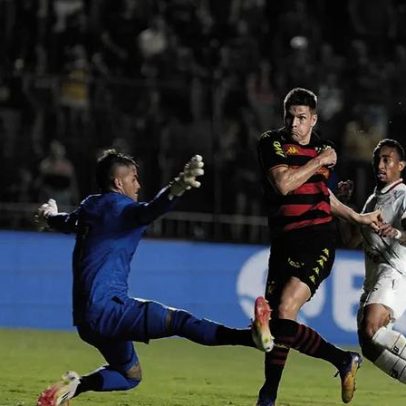 Sport empata com o Atlético-GO no último lance e perde a liderança da Série B