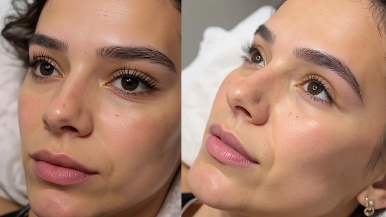 Faço microblading há dois anos e estou encantada, porque já quase nem me lembro mais de depilar as sobrancelhas.