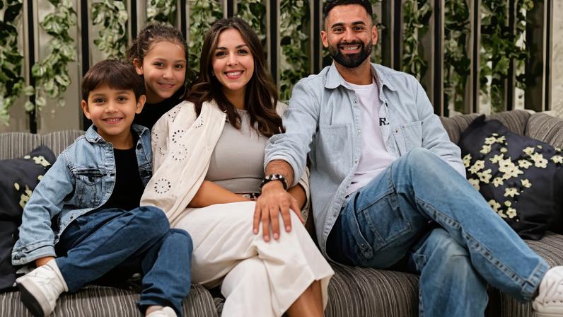 A família de Lucas Trejo. (Foto: Reprodução/Instagram/Lucas Trejo)