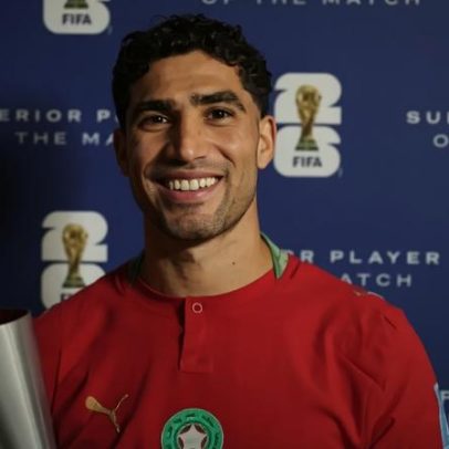 Hakimi brilha na vitória que garante a classificação do Marrocos