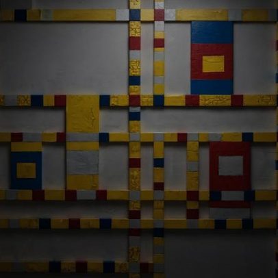 MoMA apresenta a primeira exposição das pinturas de Mondrian em Nova York